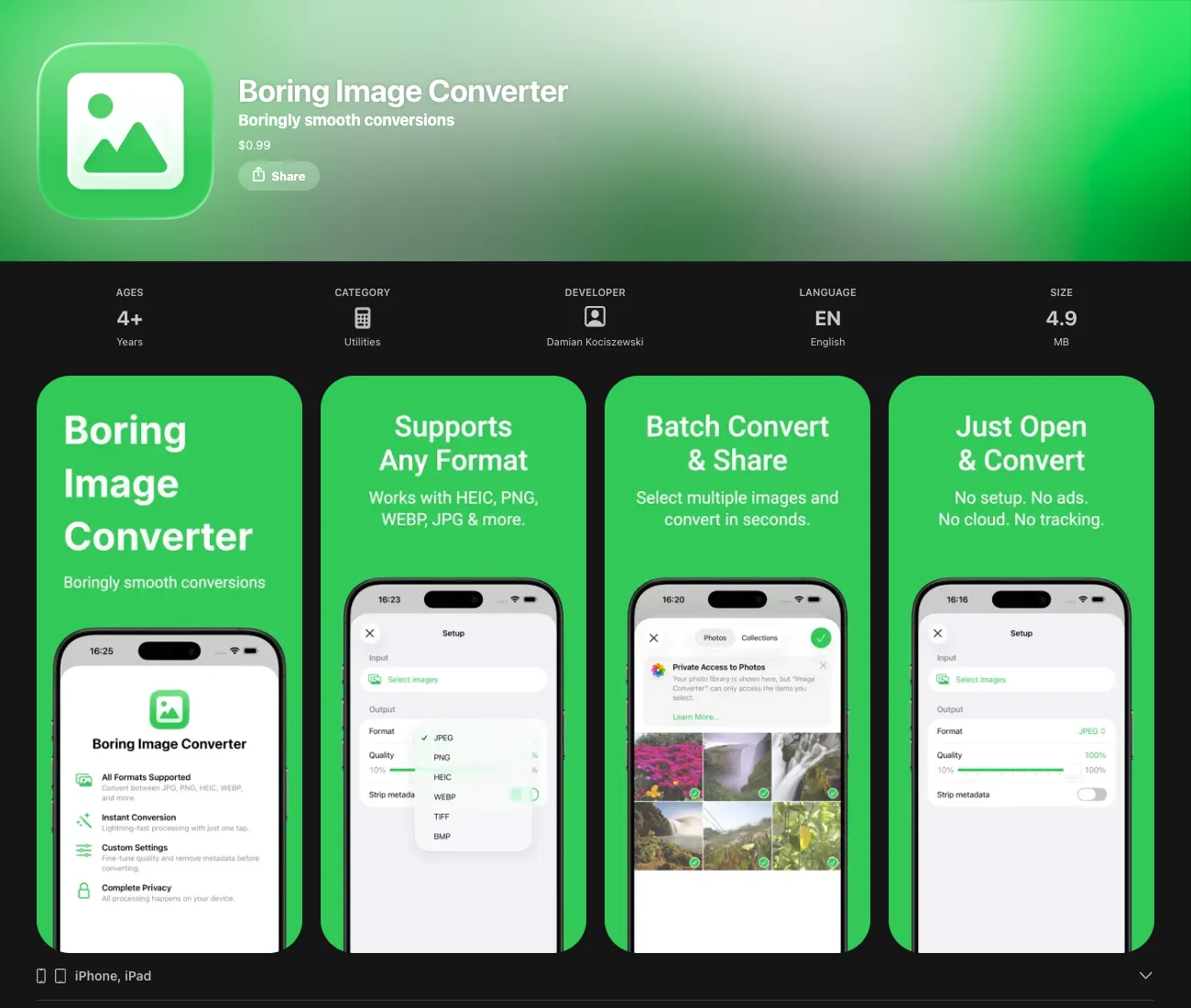 project - Boring Image Converter