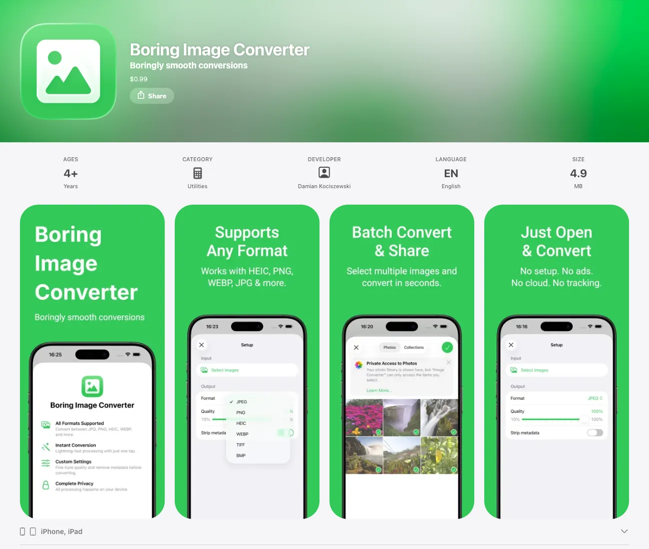 project - Boring Image Converter